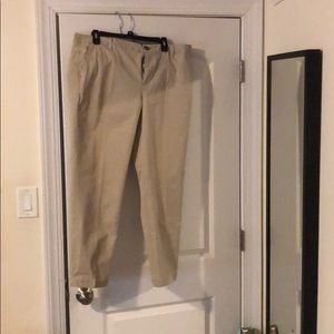 Tan chino pants